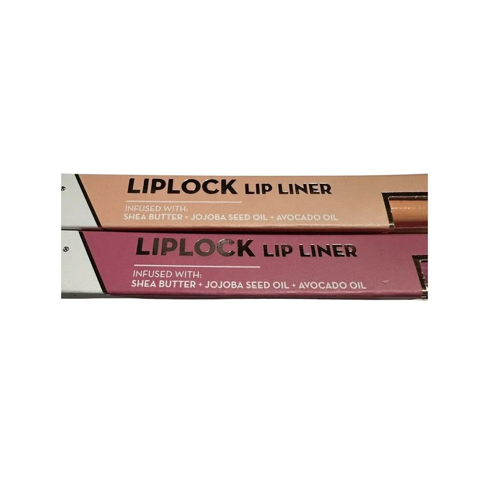 New! 2PK The Creme Shop LipLock Lip Liner *Sup Nude* & *Mauve Over*